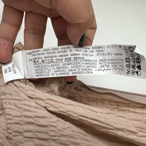 Zara, Ladies Structured Long Jumpsuit - Beige. Size: XS (US). NWT - Picture 10 of 16